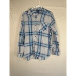 Women’s Button Down Eddie Bauer Shirt Xl